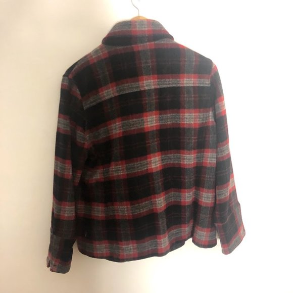 Woolrich Women's Wool Jacket Plaid Small - Picture 6 of 6